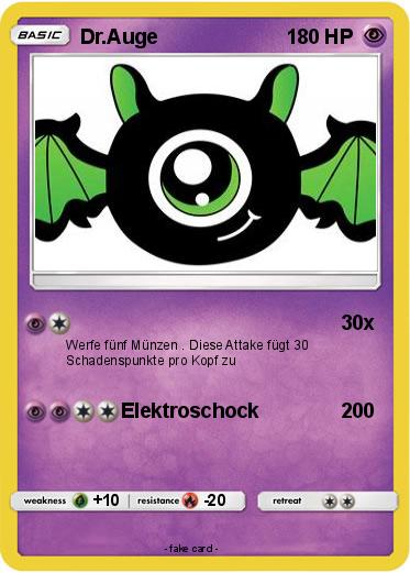 Pokemon Dr.Auge