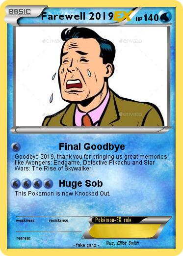 Pokemon Farewell 2019