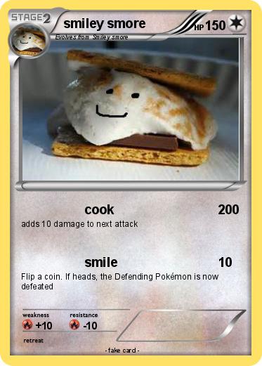 Pokemon smiley smore