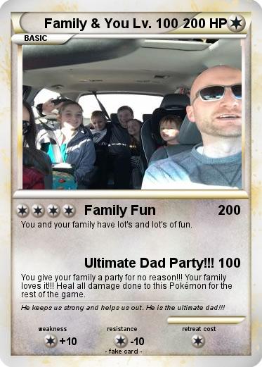 Pokemon Family & You Lv. 100