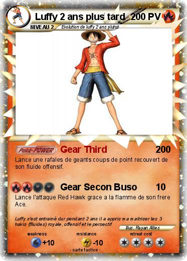 Pokemon Luffy 2 ans plus tard