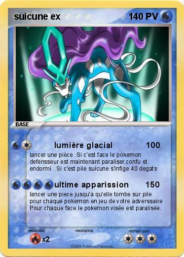 Pokemon suicune ex