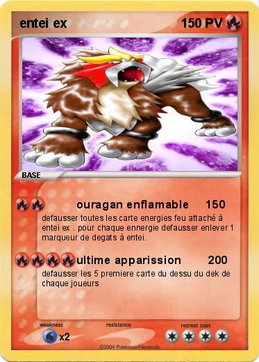 Pokemon entei ex