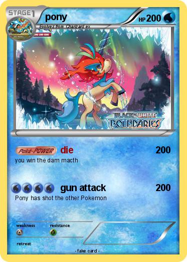 Pokemon pony