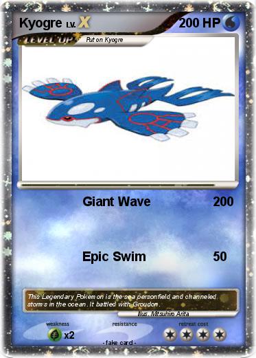 Pokemon Kyogre