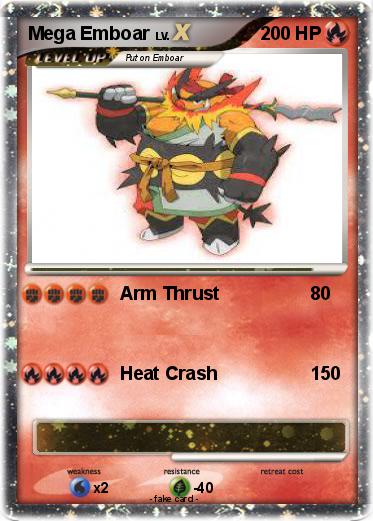 Pokemon Mega Emboar