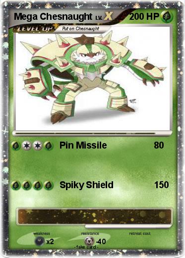 Pokemon Mega Chesnaught