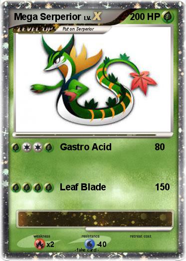 Pokemon Mega Serperior
