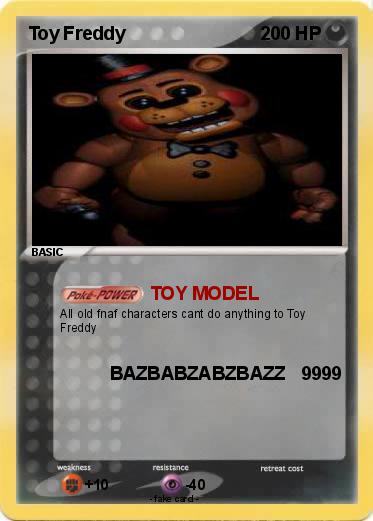 Pokemon Toy Freddy