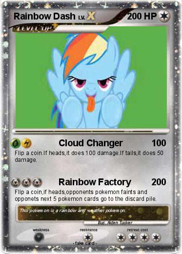 Pokemon Rainbow Dash