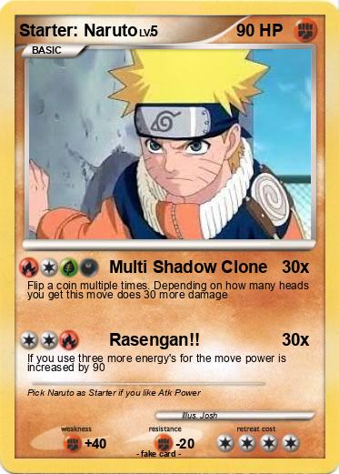 Pokemon Starter: Naruto