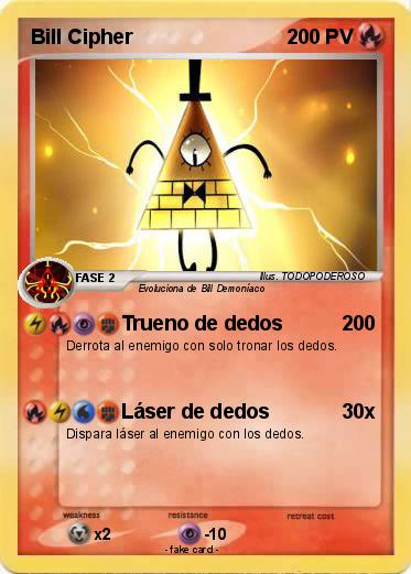 Pokemon Bill Cipher