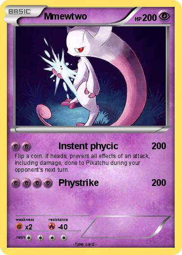 Pokemon Mmewtwo