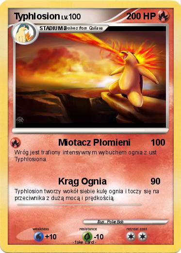 Pokemon Typhlosion