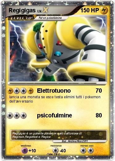 Pokemon Regigigas
