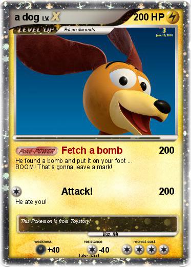 Pokemon a dog