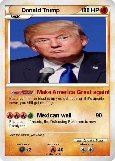 Pokemon Donald Trump