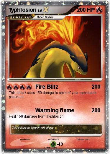 Pokemon Typhlosion