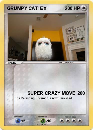 Pokemon GRUMPY CAT! EX