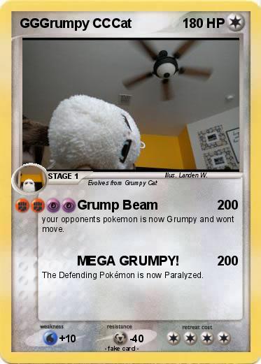 Pokemon GGGrumpy CCCat