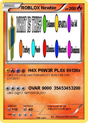 Pokemon ROBLOX Newbie