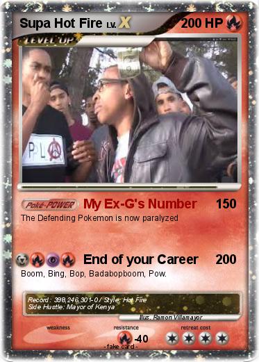 Pokemon Supa Hot Fire