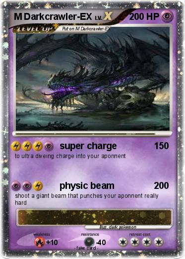 Pokemon M Darkcrawler-EX