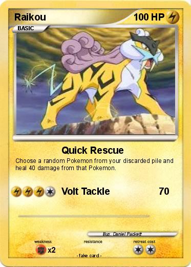 Pokemon Raikou