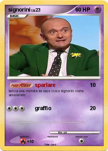 Pokemon signorini