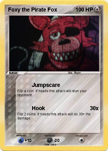 Pokemon Foxy the Pirate Fox