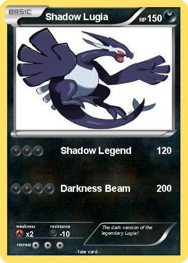 Pokemon Shadow Lugia