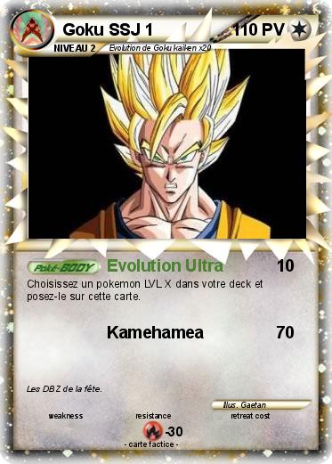 Pokemon Goku SSJ 1
