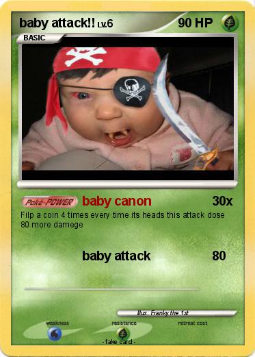 Pokemon baby attack!!