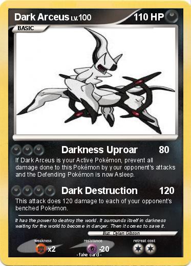 Pokemon Dark Arceus