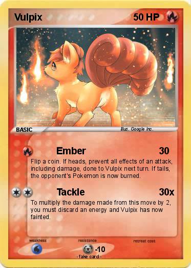 Pokemon Vulpix
