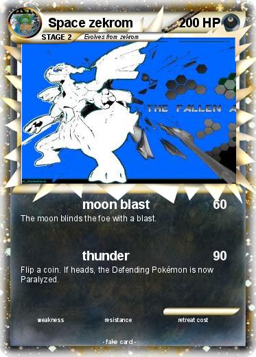 Pokemon Space zekrom