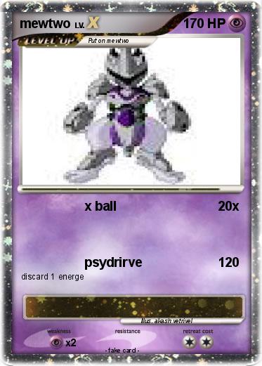 Pokemon mewtwo