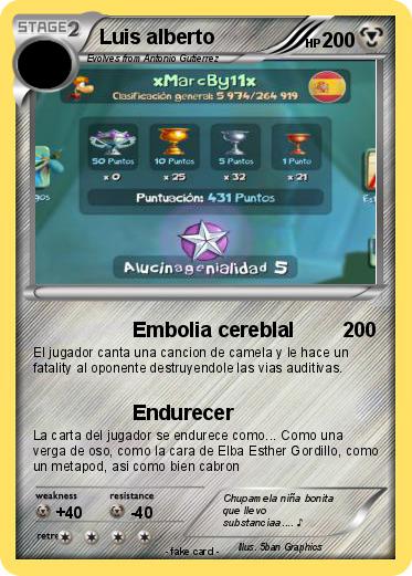 Pokemon Luis alberto