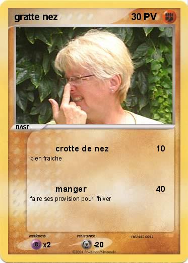 Pokemon gratte nez