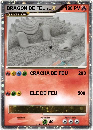 Pokemon DRAGON DE FEU
