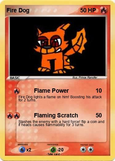 Pokemon Fire Dog