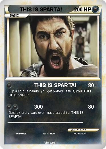 Pokemon THIS IS SPARTA!