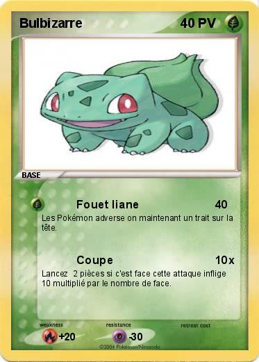 Pokemon Bulbizarre