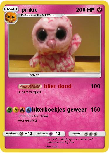 Pokemon pinkie