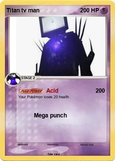 Pokemon Titan tv man