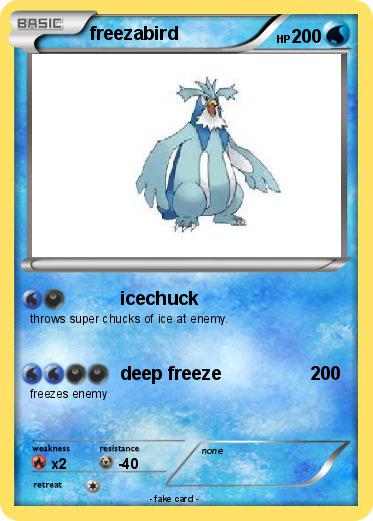 Pokemon freezabird