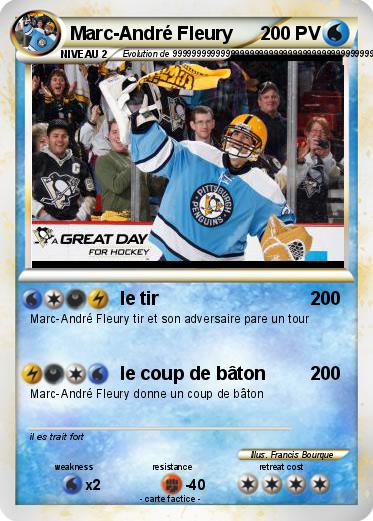 Pokemon Marc-André Fleury