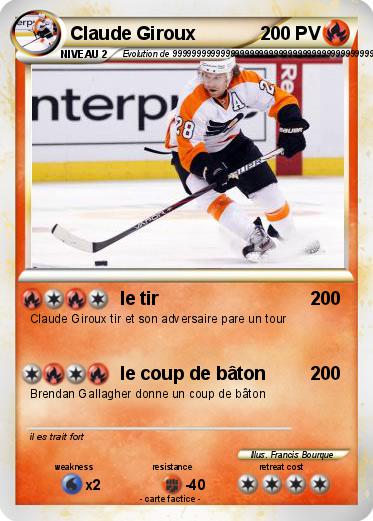 Pokemon Claude Giroux