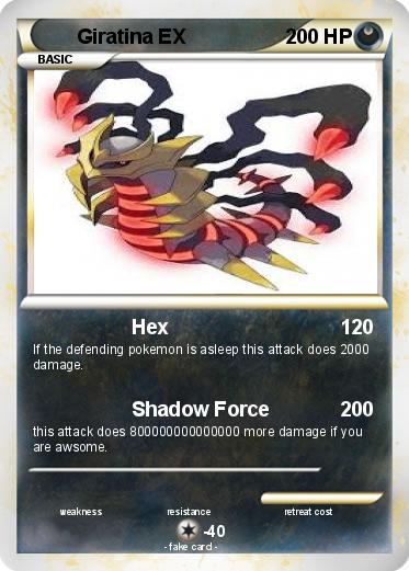 Pokemon Giratina EX