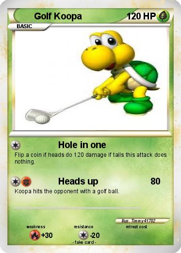 Pokemon Golf Koopa